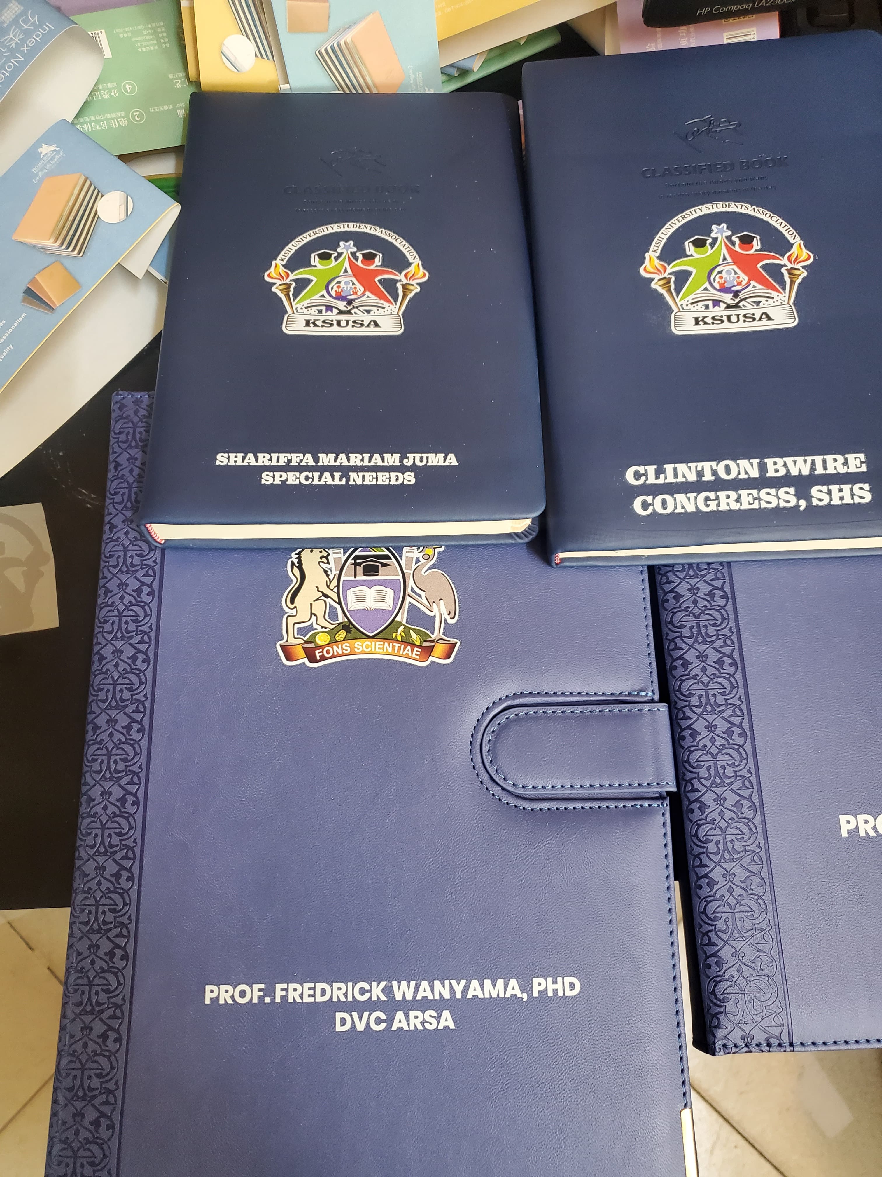 Customized diary books